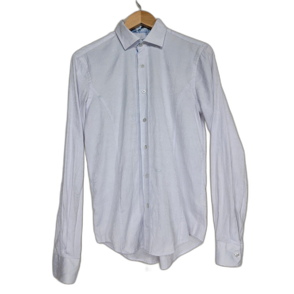Buckle Eight X Premium Skulls Long Sleeve Button Shirt - Small